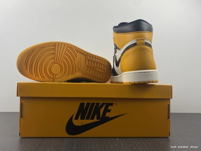 Reps LUCY High Toe Air OG 555088-711 Yellow Jordan 1 0715